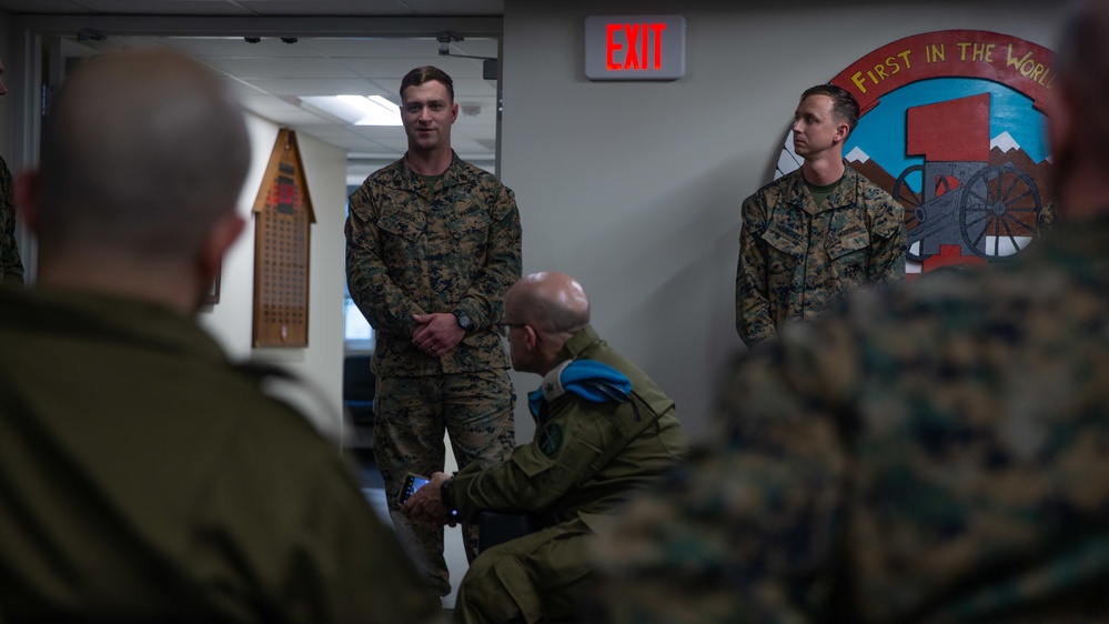 IDF Leaders Visit Camp Lejeune