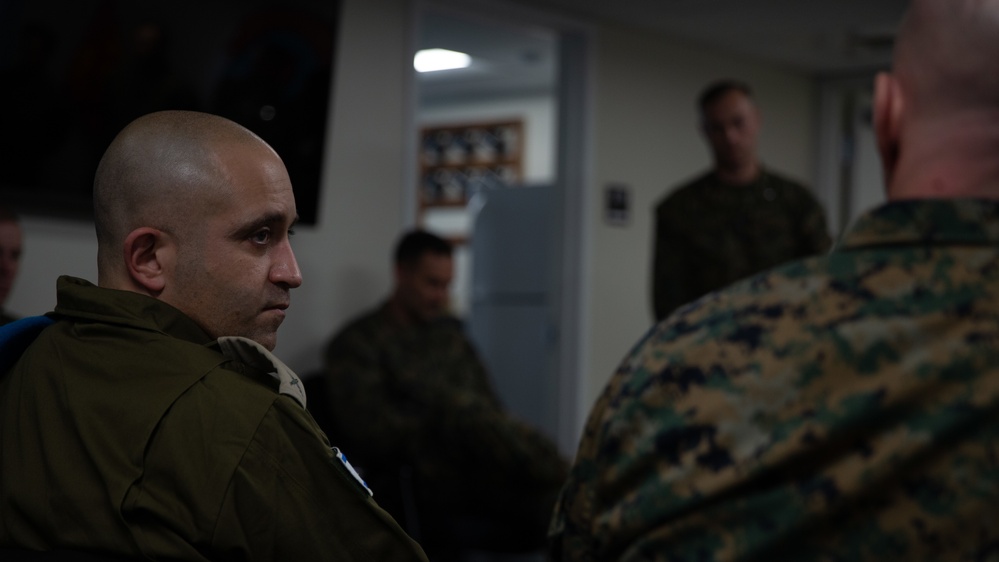 IDF Leaders Visit Camp Lejeune