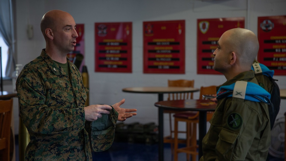 IDF Leaders Visit Camp Lejeune