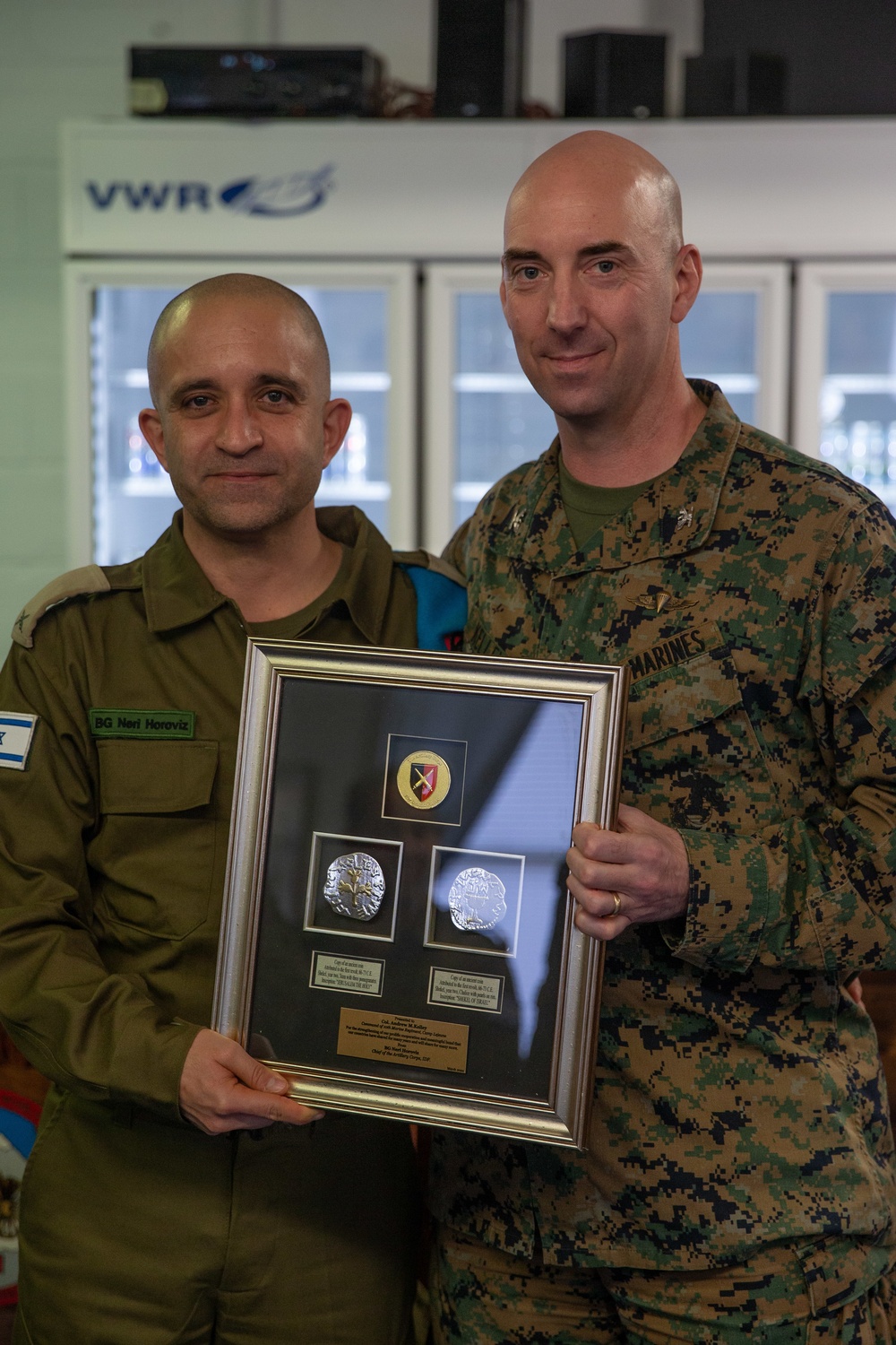 IDF Leaders Visit Camp Lejeune