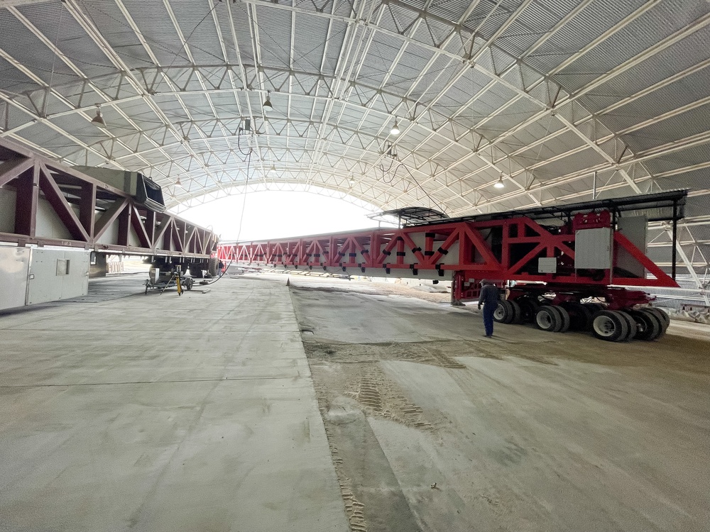 ERDC begins testing with world’s largest heavy vehicle simulator