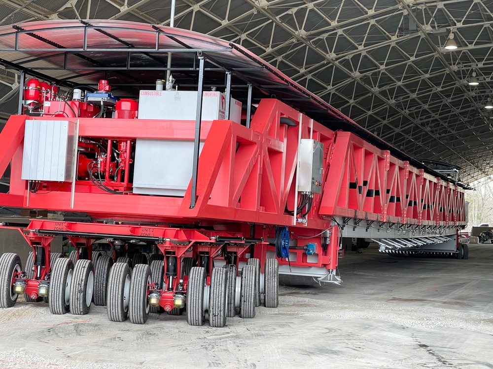 ERDC begins testing with world’s largest heavy vehicle simulator