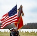 Military Funeral Honors with Funeral Escort are Conducted  for U.S. Marine Corps Cpl. Thomas Cooper in Section 57