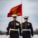 Military Funeral Honors with Funeral Escort are Conducted  for U.S. Marine Corps Cpl. Thomas Cooper in Section 57