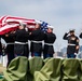 Military Funeral Honors with Funeral Escort are Conducted  for U.S. Marine Corps Cpl. Thomas Cooper in Section 57