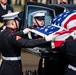 Military Funeral Honors with Funeral Escort are Conducted  for U.S. Marine Corps Cpl. Thomas Cooper in Section 57