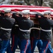 Military Funeral Honors with Funeral Escort are Conducted  for U.S. Marine Corps Cpl. Thomas Cooper in Section 57