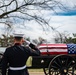 Military Funeral Honors with Funeral Escort are Conducted  for U.S. Marine Corps Cpl. Thomas Cooper in Section 57