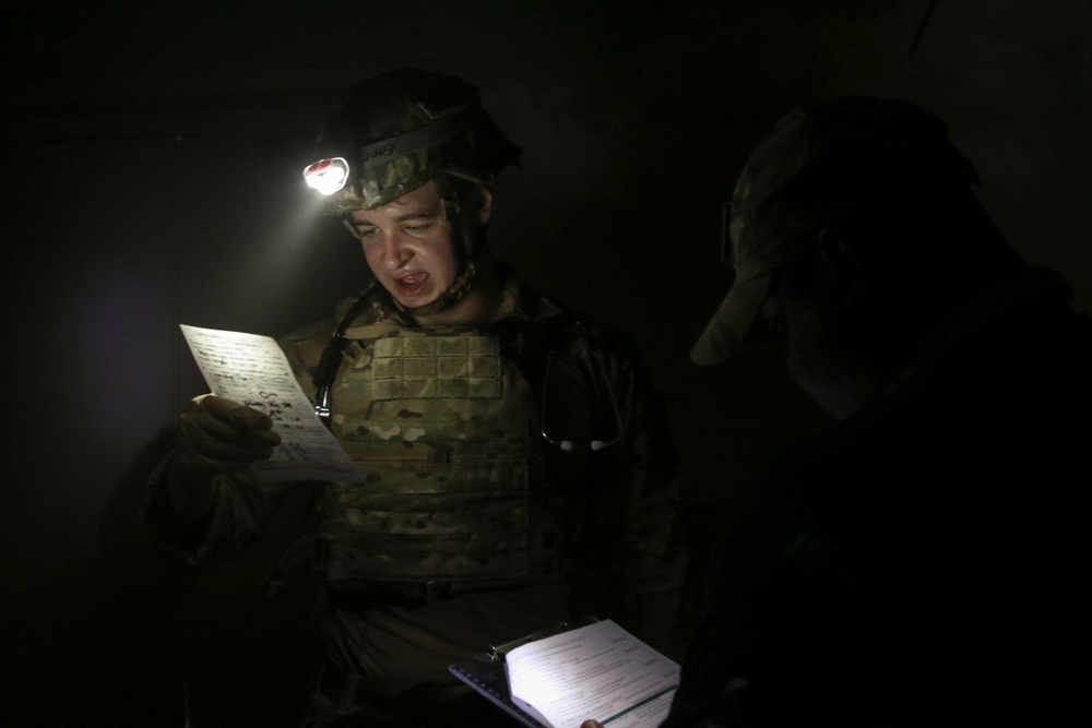 Pennsylvania National Guard medics train as they fight