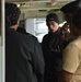 USS Vicksburg (CG-69) Sailors tour Battleship Wisconsin