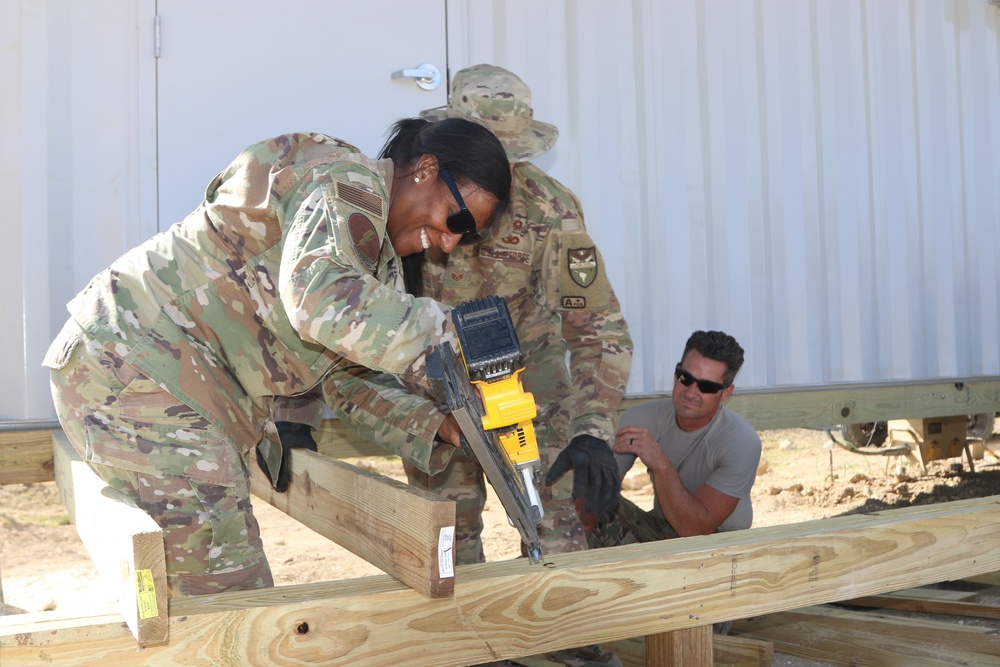 BEEF 30 Airmen arrive at Naval Station Guantanamo Bay