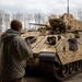 Mechanics Service Bradley Fighting Vehicles at Saber Strike 22 Czech Republic