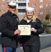 Naval Museum hosts a reenlistment ceremony