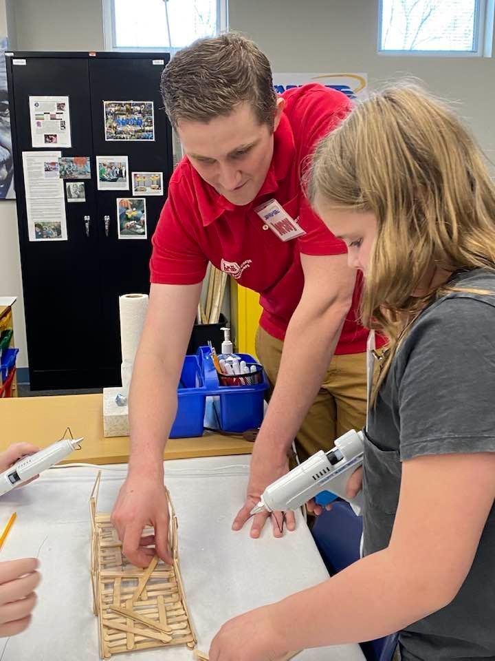 Sharing enthusiasm for engineering with potential future engineers