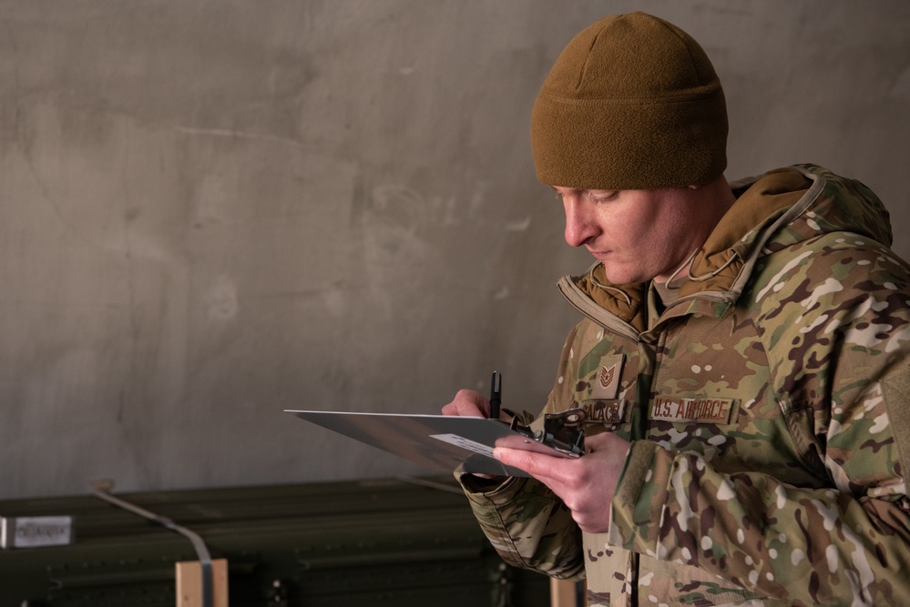 27th Special Operations Munitions Squadron conducts complete inventory, ensuring wing readiness for contingencies