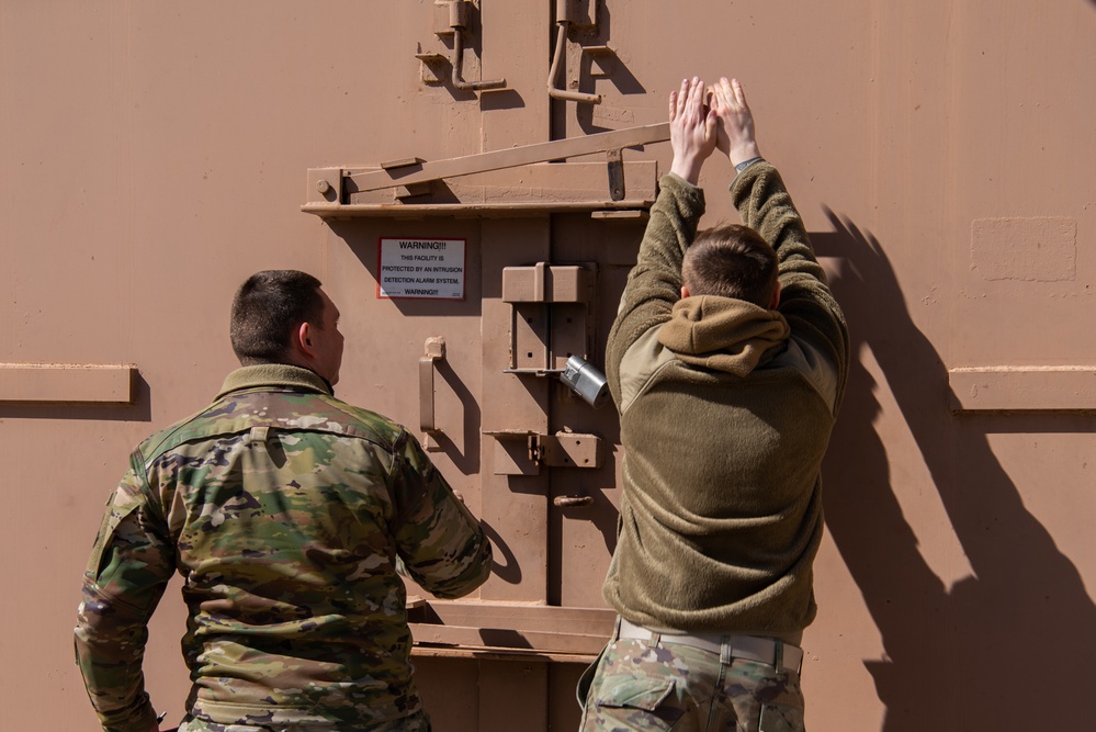 27th Special Operations Munitions Squadron conducts complete inventory, ensuring wing readiness for contingencies