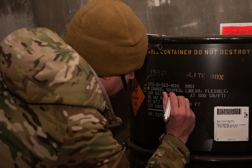 27th Special Operations Munitions Squadron conducts complete inventory, ensuring wing readiness for contingencies