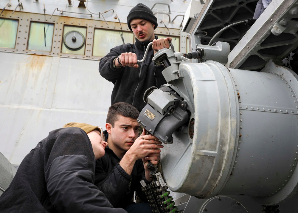 USS Porter (DDG 78) CIWS Maintenance