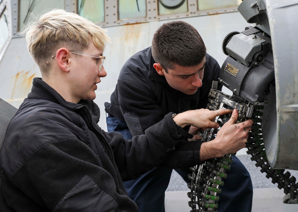 USS Porter (DDG 78) CIWS Maintenance