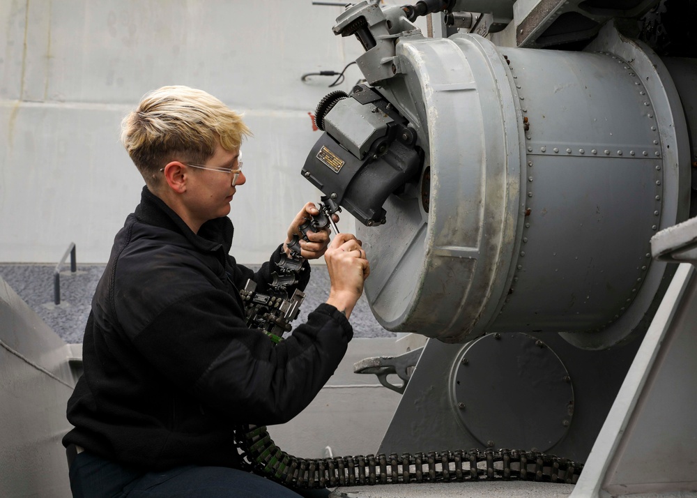 USS Porter (DDG 78) CIWS Maintenance