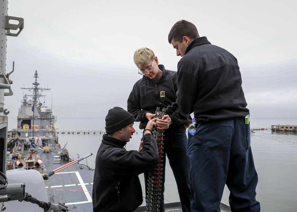 USS Porter (DDG 78) CIWS Maintenance