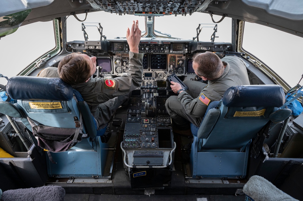 167th Airlift Wing loadmaster training