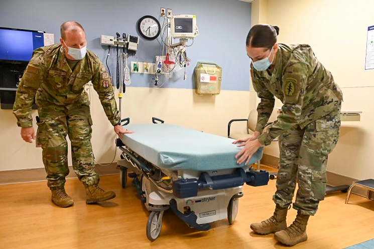 167th Airmen assist in West Virginia hospitals
