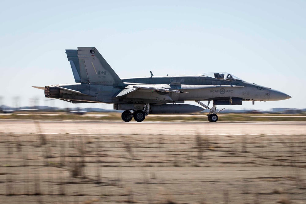 410 Tactical Fighter Operational Training Squadron takes off