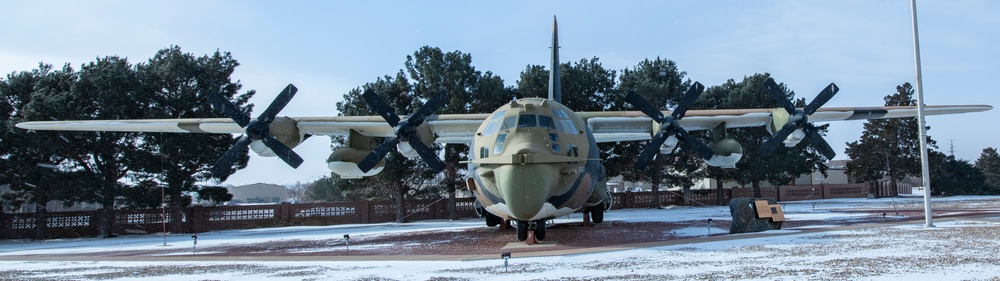 MC-130E Combat Talon I Static Display at Cannon AFB