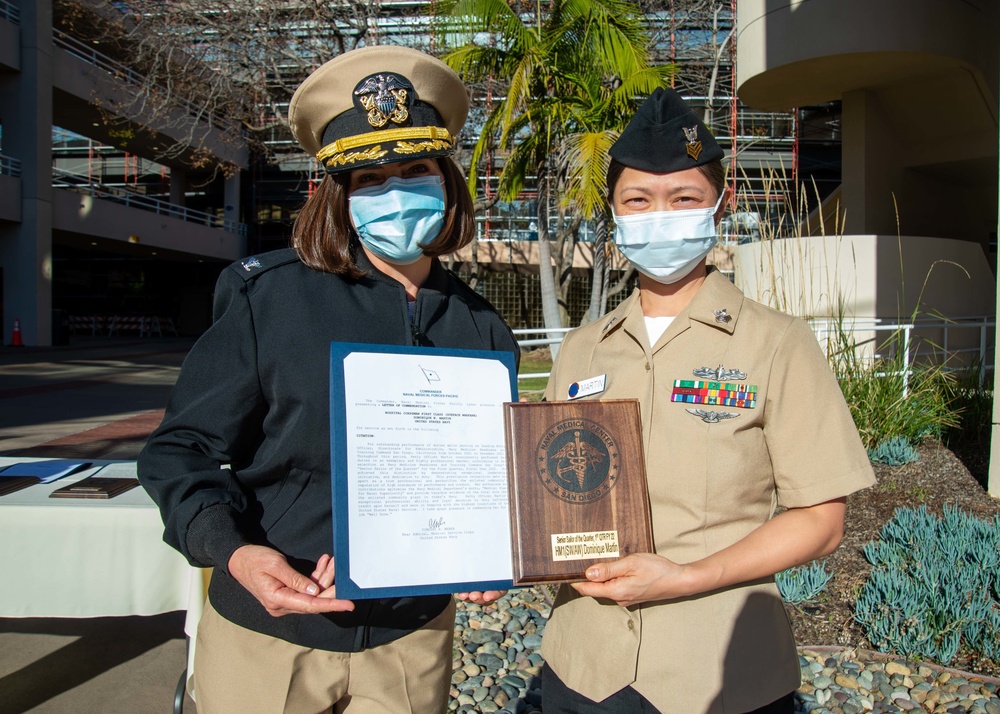 NMRTC San Diego Letters of Commendation