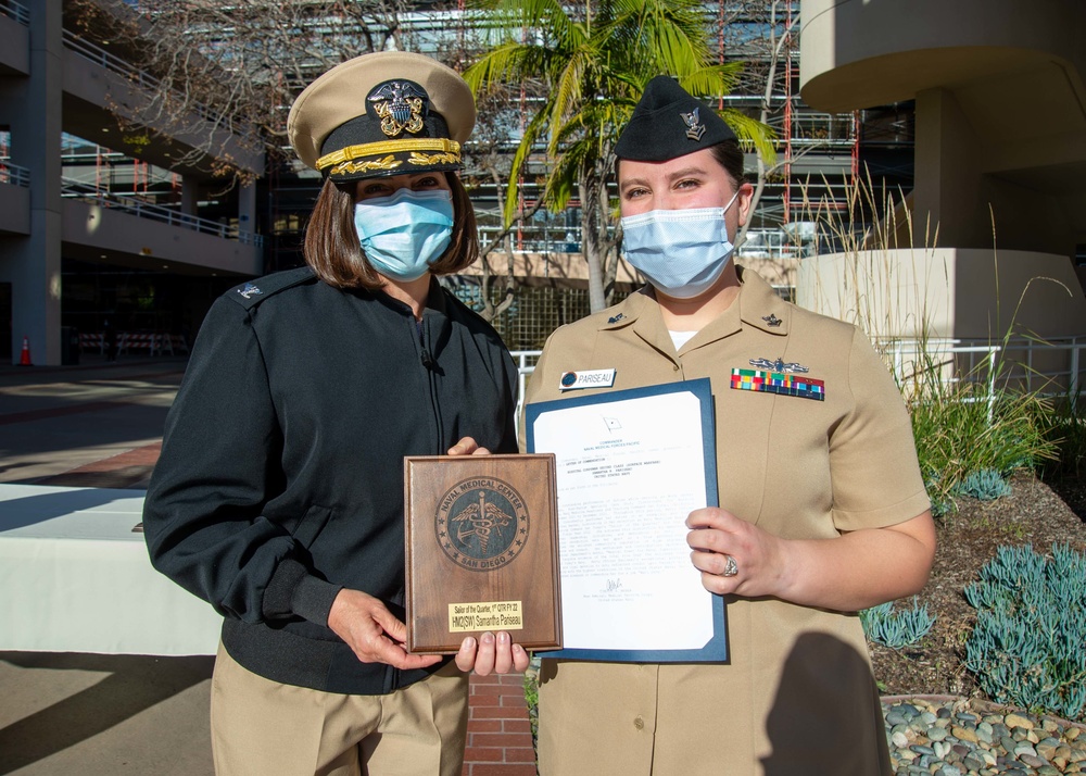 NMRTC San Diego Letters of Commendation