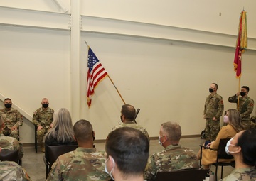 79th EOD Cases Battalion Colors in Preparation for CENTCOM Deployment