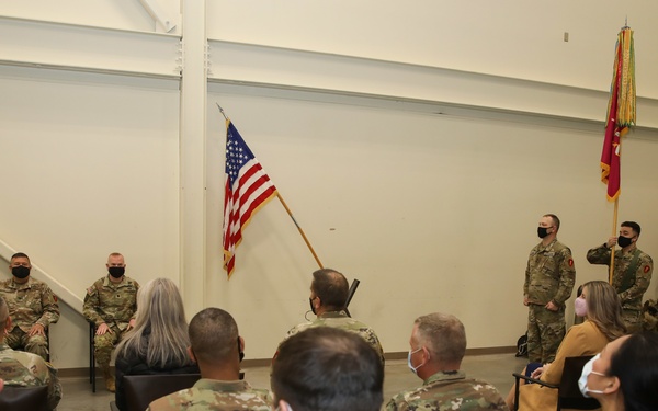79th EOD Cases Battalion Colors in Preparation for CENTCOM Deployment