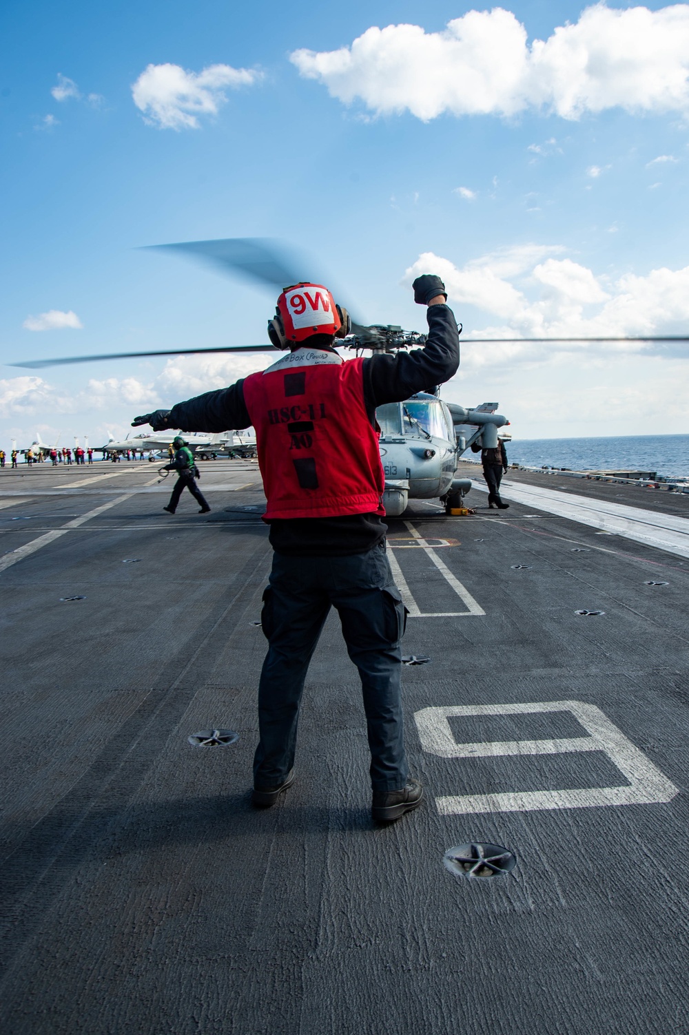 The Harry S. Truman Carrier Strike Group is on a scheduled deployment in the U.S. Sixth Fleet area of operations in support of naval operations to maintain maritime stability and security.