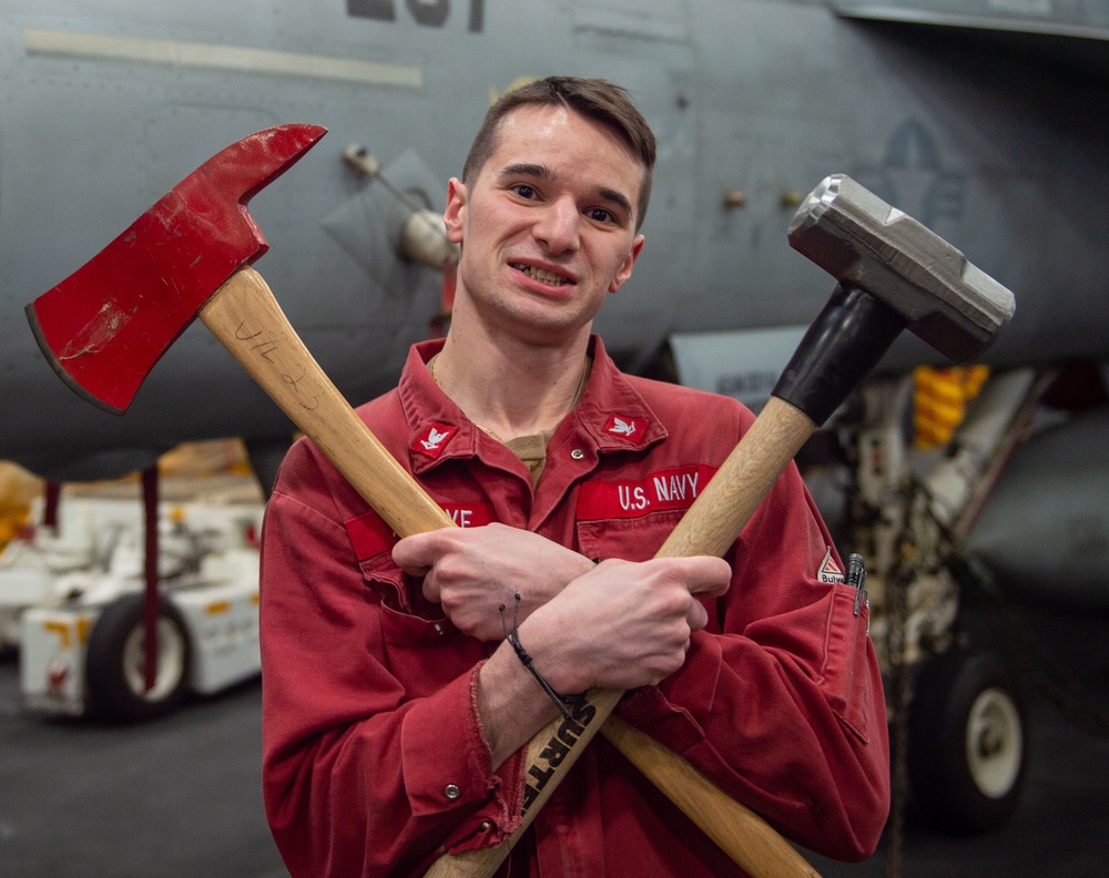 The Harry S. Truman Carrier Strike Group is on a scheduled deployment in the U.S. Sixth Fleet area of operations in support of naval operations to maintain maritime stability and security.