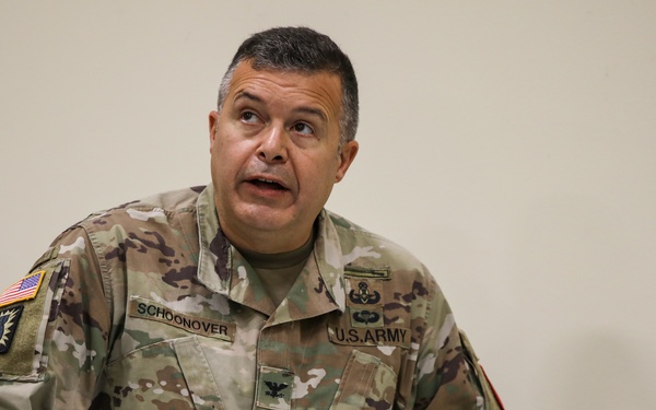79th EOD Cases Battalion Colors in Preparation for CENTCOM Deployment