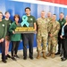 'Not Just April' trophy presented to DFMWR team at Fort McCoy