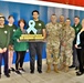 'Not Just April' trophy presented to DFMWR team at Fort McCoy