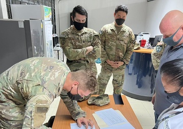 Stryker training set issued for use in Cobra Gold 22