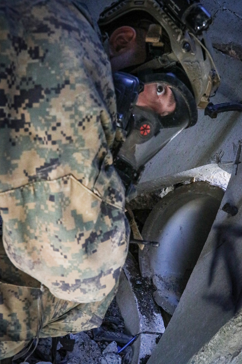 CBIRF trains with the 911th Technical Rescue Engineer Company at Ft. Belvoir
