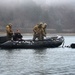 Navy EODMU-1 dives in Gastineau Channel