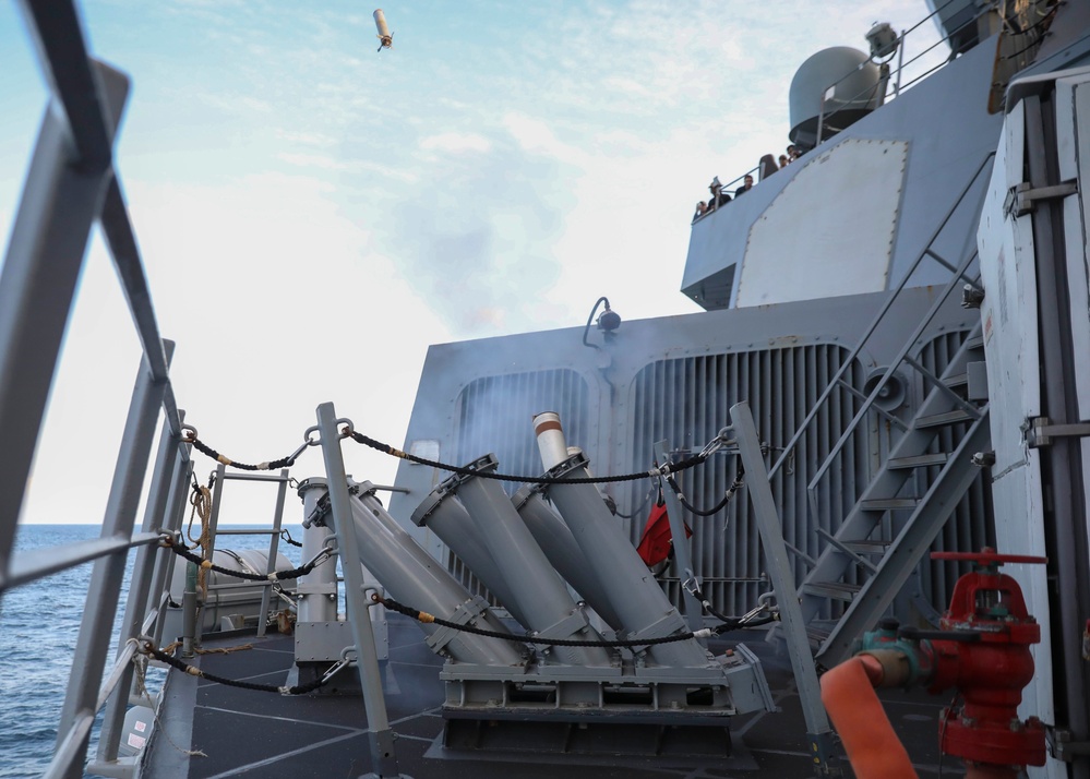 Higgins Launches Chaff