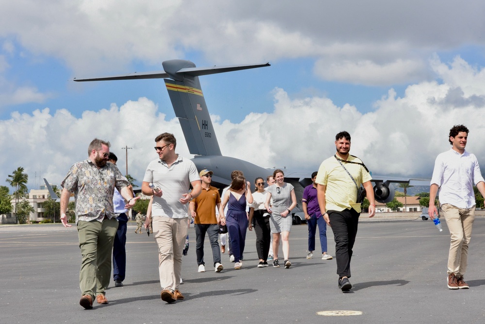 Duke University tour of 15th and 154th Wing