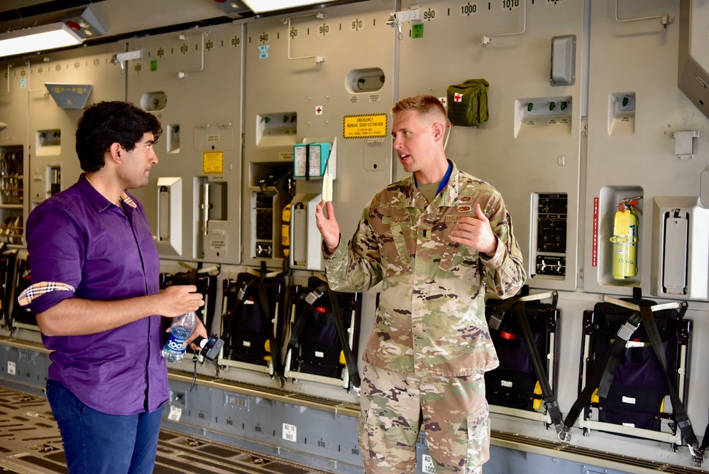 Duke University tour of 15th and 154th Wing