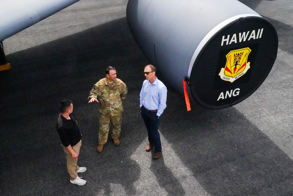 Duke University tour of 15th and 154th Wing