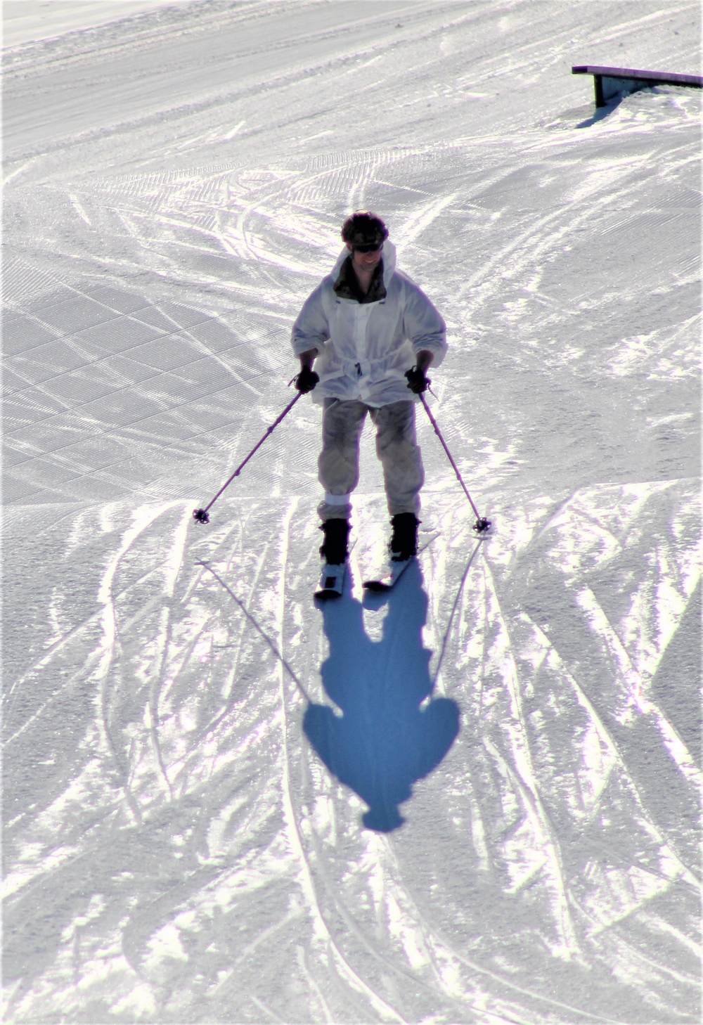 CWOC class 22-05 students complete skiing familiarization during training at Fort McCoy