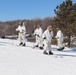 CWOC class 22-05 students complete skiing familiarization during training at Fort McCoy