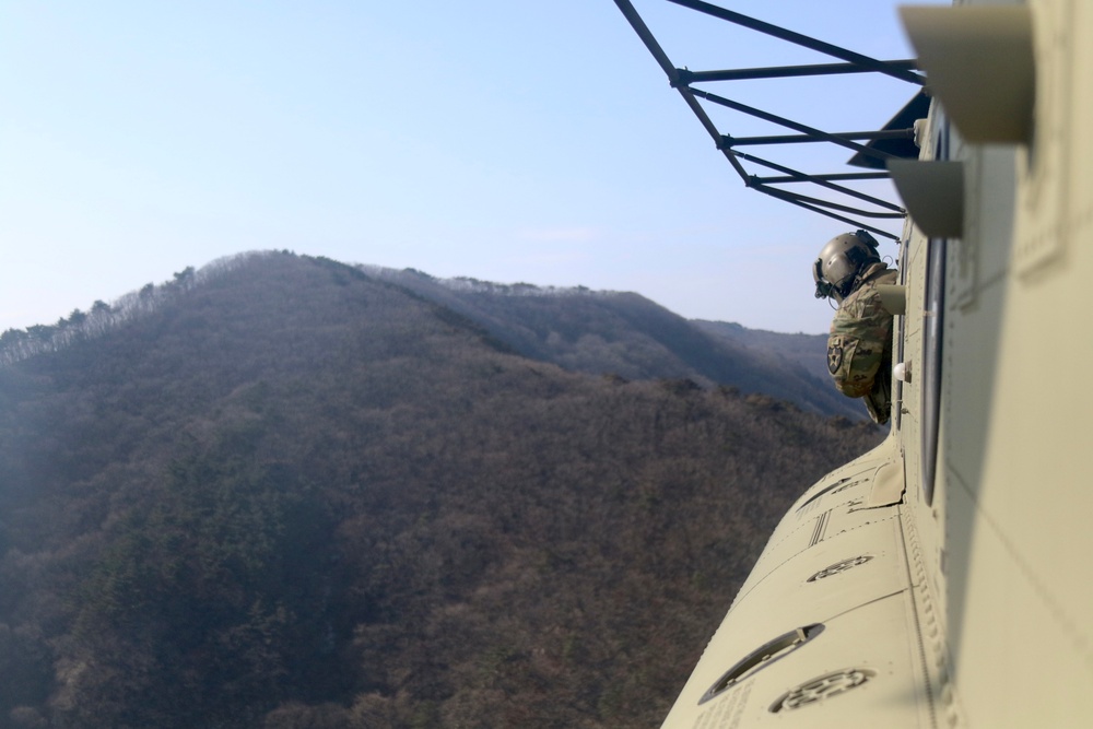 2nd Combat Aviation Brigade Assists in Firefighting in Daegu