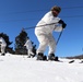 CWOC class 22-05 students complete skiing familiarization during training at Fort McCoy