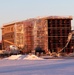 Barracks construction at Fort McCoy